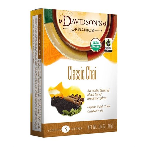 Davidsons Davidsons Classic Chai tea 8 ct Davidsons Davidsons Classic Chai tea 8 ct