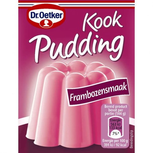 Dr Oetker Dr Oetker Raspberry Pudding Mix 3.2 oz box Dr Oetker Dr Oetker Raspberry Pudding Mix 3.2 oz box