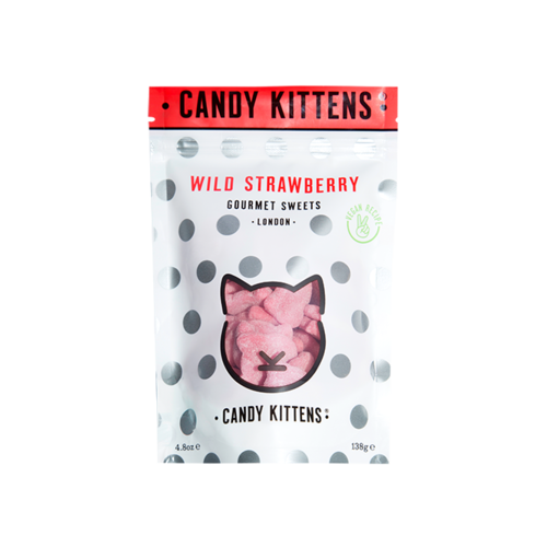 Candy Kittens Candy Kittens Wild Strawberry 3.8 oz bag Candy Kittens Candy Kittens Wild Strawberry 3.8 oz bag