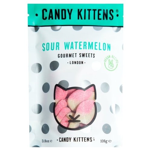 Candy Kittens Candy Kittens Sour Watermelon 3.8 oz bag Candy Kittens Candy Kittens Sour Watermelon 3.8 oz bag