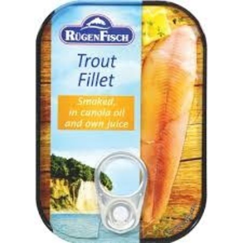 Rugenfisch Rugenfisch Trout Fillet in Tin 3.88 oz d/c