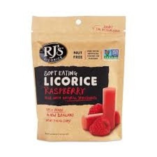 RJ's Licorice RJ's Raspberry Licorice 7.05 oz Bag RJ's Licorice RJ's Raspberry Licorice 7.05 oz Bag