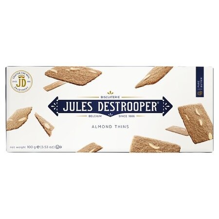 Destrooper Almond Thins 3.35 oz box  *Dated June 30