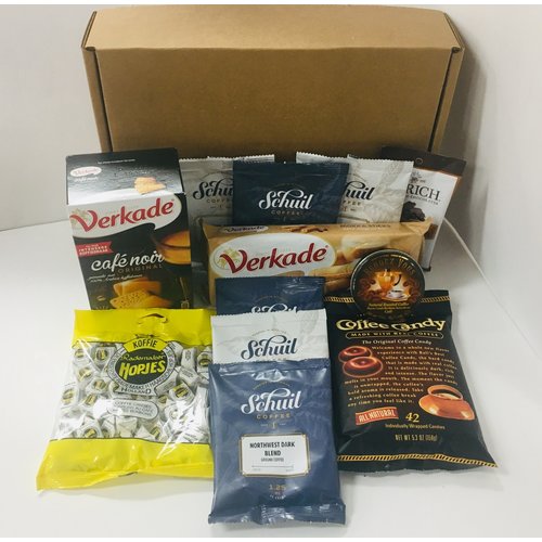 Gift Basket Coffee & Dutch Cookies Gift Box Gift Basket Coffee & Dutch Cookies Gift Box