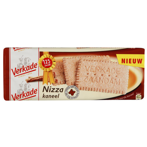 Verkade Verkade Cinnamon Nizza Biscuits 8.4 oz Verkade Verkade Cinnamon Nizza Biscuits 8.4 oz