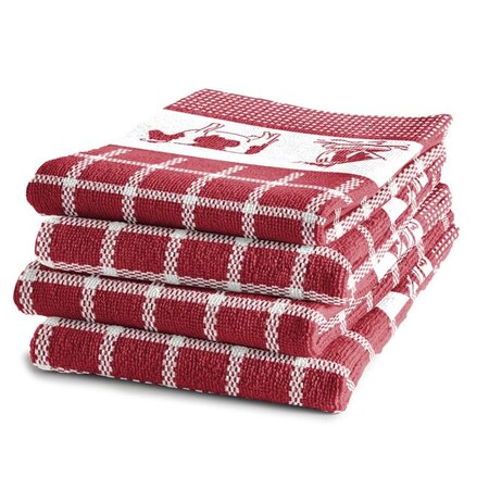 DDDDD Carre Checkered Towel HAND Towel - Peters Gourmet Market