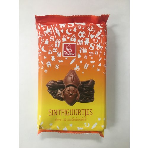 De Heer De Heer Milk & Dark Chocolate Sint Figures 5.2 oz De Heer De Heer Milk & Dark Chocolate Sint Figures 5.2 oz