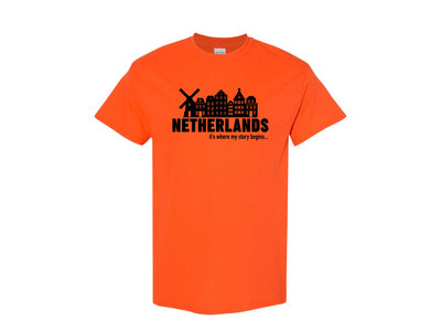 Peters Netherlands My Story Adult T Shirt large Orange