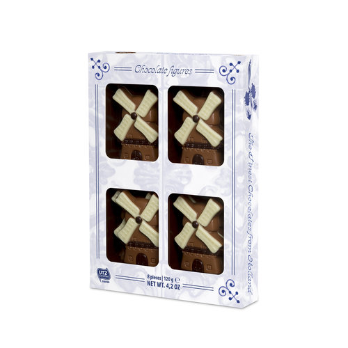 Martinez Martinez Milk Chocolate Windmills 5.29 Oz box Martinez Martinez Milk Chocolate Windmills 5.29 Oz box