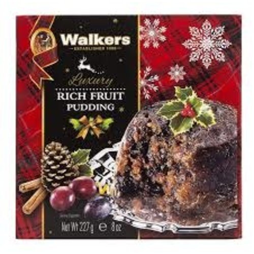 Walkers Walkers Plum Pudding 8oz Box Walkers Walkers Plum Pudding 8oz Box