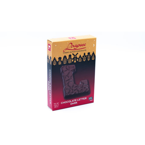 Lagosse Dark L Small Letter 2.3 Oz Lagosse Dark L Small Letter 2.3 Oz