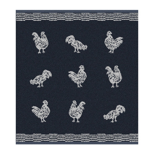 DDDDD DDDDD Chicken Hand Towel Blue DDDDD DDDDD Chicken Hand Towel Blue
