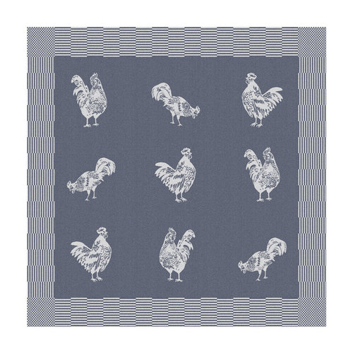 DDDDD DDDDD Chicken Tea Towel Blue 24x25 inch DDDDD DDDDD Chicken Tea Towel Blue 24x25 inch