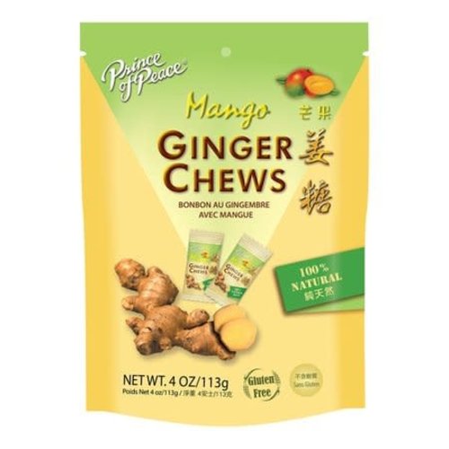 Prince of Peace Prince of Peace Mango Ginger Chews 4 oz Prince of Peace Prince of Peace Mango Ginger Chews 4 oz