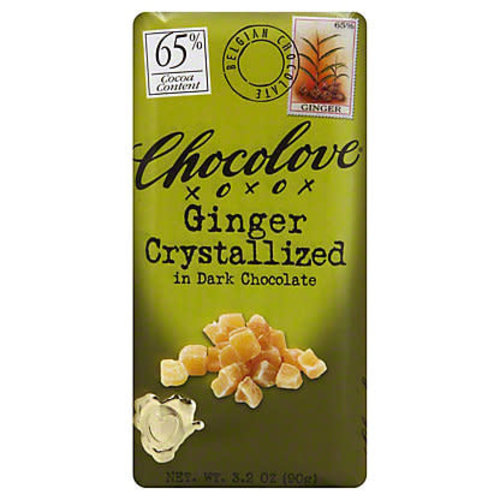 Chocolove Chocolove Ginger Dark 65% 3.2 oz Chocolove Chocolove Ginger Dark 65% 3.2 oz