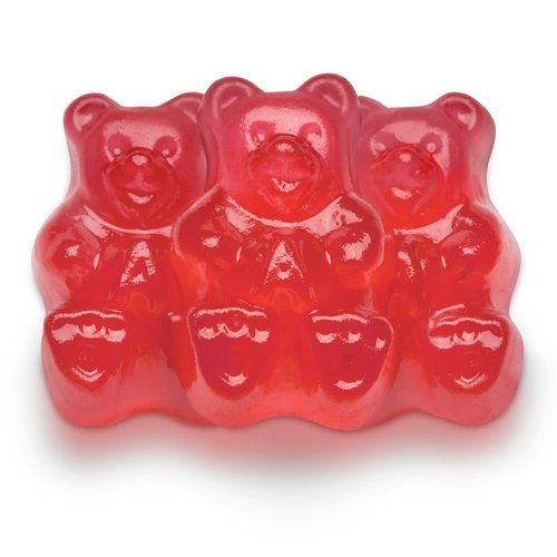 Albanese Albanese Fresh Strawberry Bears 5lb bag Albanese Albanese Fresh Strawberry Bears 5lb bag
