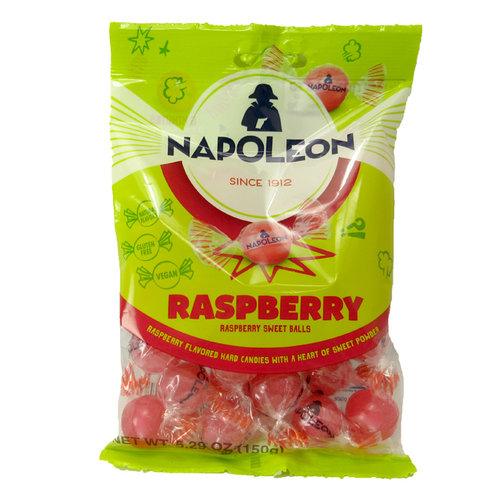 Napoleon Napoleon Raspberry Fruit Sour Balls 5.2 oz Napoleon Napoleon Raspberry Fruit Sour Balls 5.2 oz