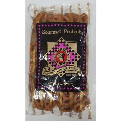American Gourmet American Gourmet Cinnamon & Sugar Butter Pretzel 8 oz American Gourmet American Gourmet Cinnamon & Sugar Butter Pretzel 8 oz