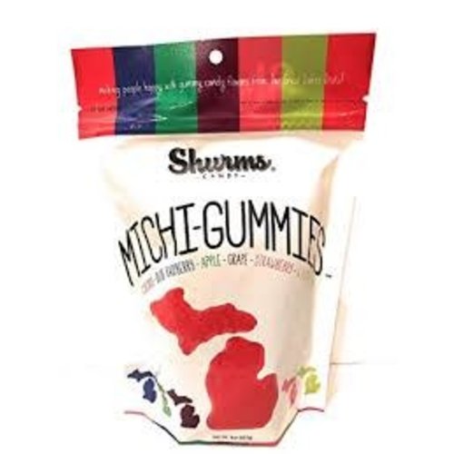 Shurms Michi-gummie Assorted Gummies 8 oz bag