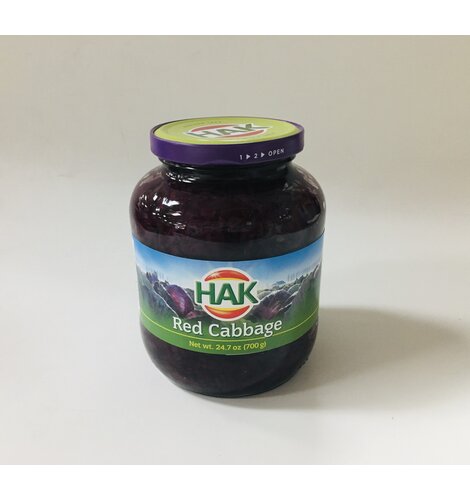 Hak Red Cabbage  with apple 24.6 Oz