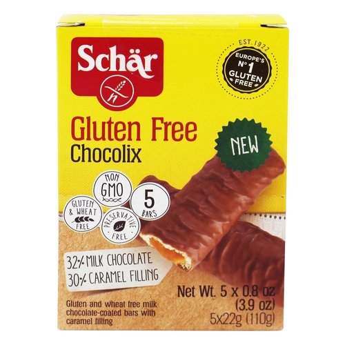 Schar Cookie Schar Cookie Chocolix Gluten Free Bar 3.9oz Schar Cookie Schar Cookie Chocolix Gluten Free Bar 3.9oz