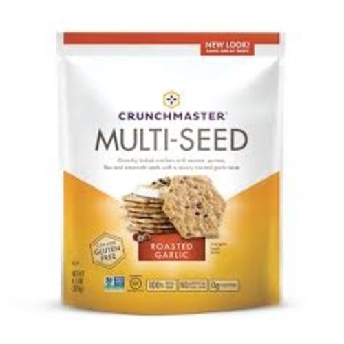 Crunchmaster GF Multi Seed Roasted Garlic Crunchmaster GF Multi Seed Roasted Garlic