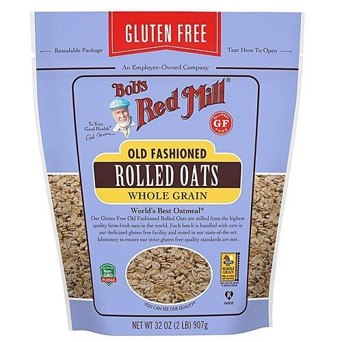 Bobs Red Mill Rolled Oats Glute Free 32 oz Bobs Red Mill Rolled Oats Glute Free 32 oz