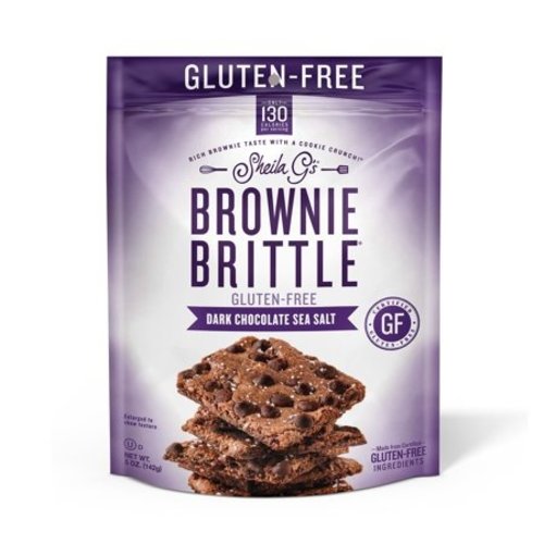 Sheila G Sheila G Gluten Free Brownie Brittle Dark Choc 4.5oz Sheila G Sheila G Gluten Free Brownie Brittle Dark Choc 4.5oz