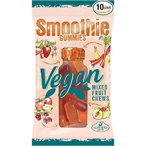 J Luehders Luehders Vegan Exotic Smoothie Gummies 2.8 oz 10/cs J Luehders Luehders Vegan Exotic Smoothie Gummies 2.8 oz 10/cs