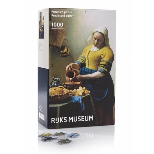 Games Puzzle Kitchen Milk Maid by Vermeer 1000 pc