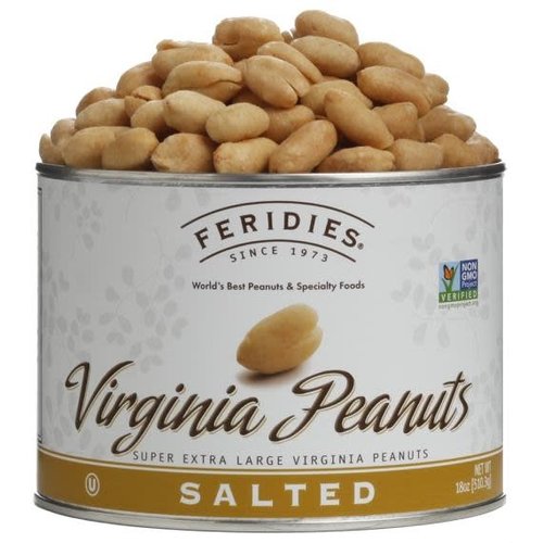 Feridies Feridies Salted Peanuts 18 oz Can Feridies Feridies Salted Peanuts 18 oz Can