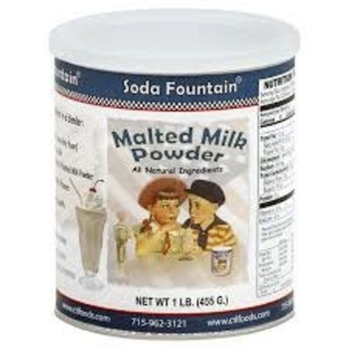 Soda Fountian Malted Milk Powder 16oz Soda Fountian Malted Milk Powder 16oz