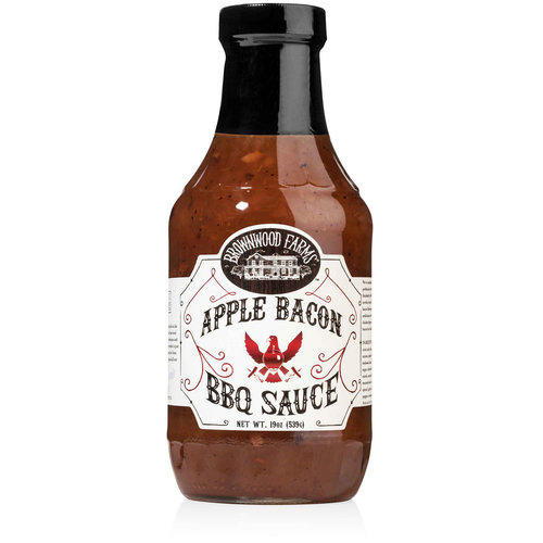 Brownwood Farm Brownwood Farm BBQ Sauce Apple Bacon 19 oz Brownwood Farm Brownwood Farm BBQ Sauce Apple Bacon 19 oz