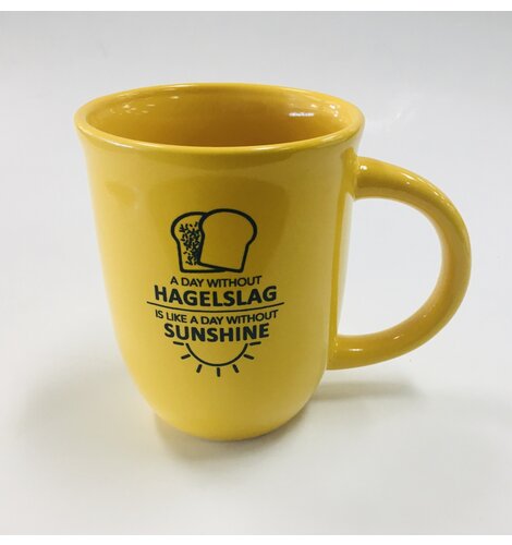 Hagelslag & Sunshine Mug 14 oz Yellow
