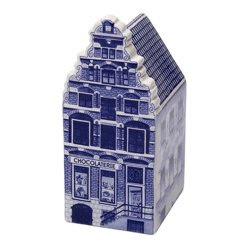 Delft Canal Large Chocolatier Shop  5.5" Tall