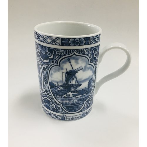 Delft Mug Windmill - Gift Boxed 8 oz Delft Mug Windmill - Gift Boxed 8 oz