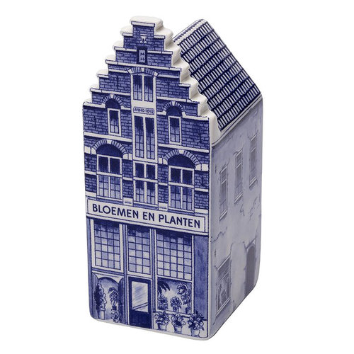 Delft Canal House Flower Shop 5.5" inch Tall Delft Canal House Flower Shop 5.5" inch Tall
