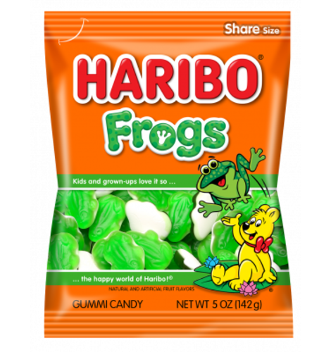Haribo Frogs 5oz Bags