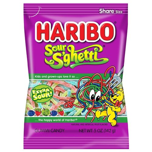 Haribo Haribo Sour Spaghetti 5oz Bag Haribo Haribo Sour Spaghetti 5oz Bag