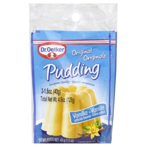 Dr Oetker Dr Oetker Vanilla Pudding 3 -1.5 oz envelopes Dr Oetker Dr Oetker Vanilla Pudding 3 -1.5 oz envelopes