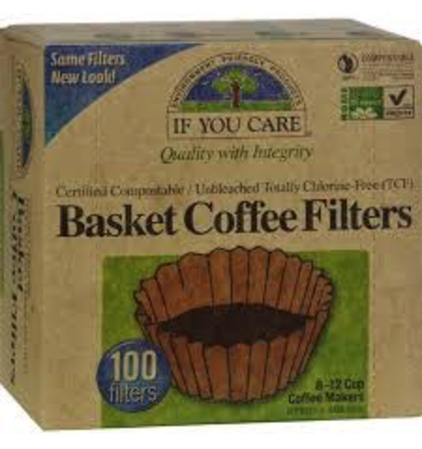 If You Care Basket Coffee Filter 8 -12 cup