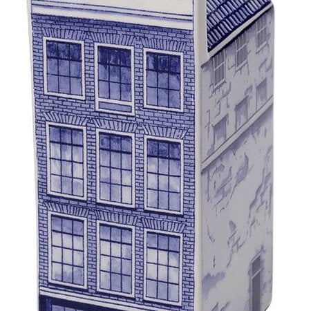 Delft Canal Small Anne Frank House 3" Tall
