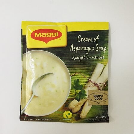 Maggi Cream of Asparagus Soup Mix 1.8oz Q