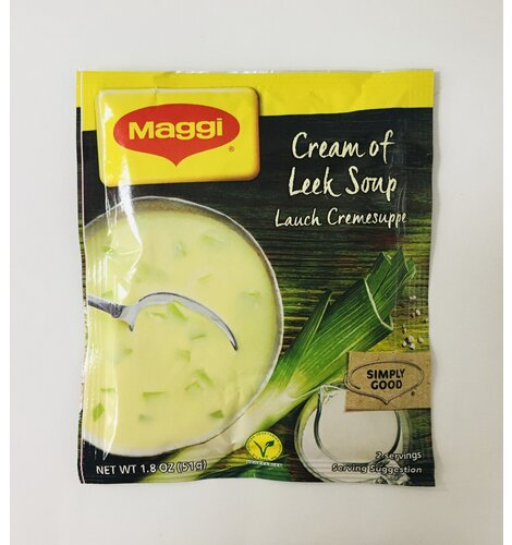 Maggi Cream Of Leek Soup 1.8 oz Q