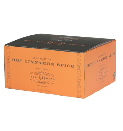 Harney & Son Hot Cinnamon Spice TeaBags 50 ct Box