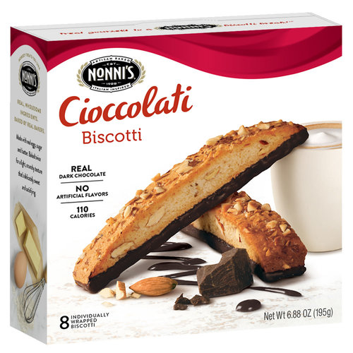 Nonnis Biscotti Nonnis Biscotti Cioccolari 6.88oz Nonnis Biscotti Nonnis Biscotti Cioccolari 6.88oz