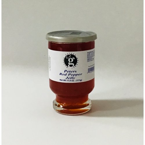 Peters Gourmet Foods Peters Red Pepper Jelly 11 oz Peters Gourmet Foods Peters Red Pepper Jelly 11 oz