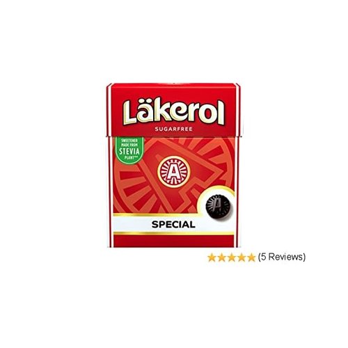 Lakerol Lakerol Sugar Free Menthol Licorice Special .88 oz Lakerol Lakerol Sugar Free Menthol Licorice Special .88 oz