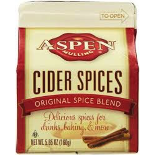 Aspen Mulling Spices 5.65 Oz Milk Carton Box Aspen Mulling Spices 5.65 Oz Milk Carton Box