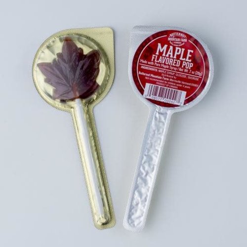 Butternut Mountain Farm Butternut Mountain Maple Leaf Lollipop Butternut Mountain Farm Butternut Mountain Maple Leaf Lollipop